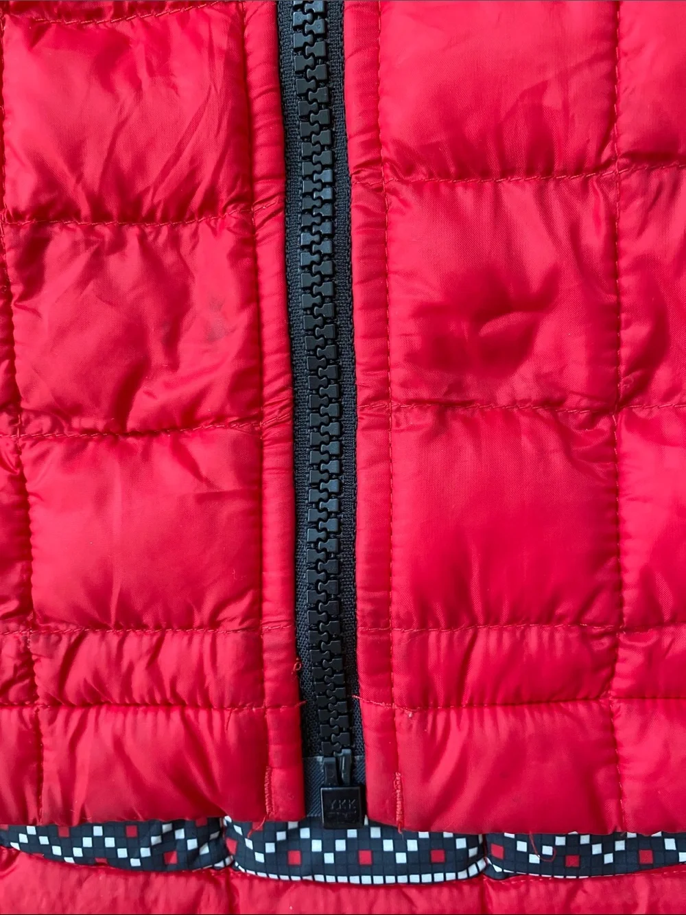 The North Face Kids Thermaball Red Quilted Puffer Jacket Size 14 & 16